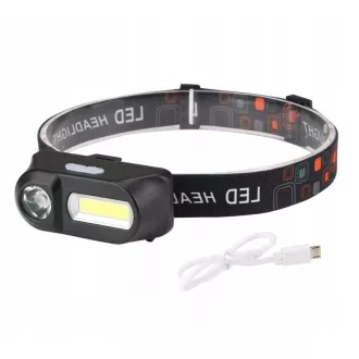 AKU čelovka 2x LED COB AKU čelovka 2x LED COB
