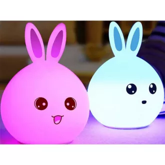 Dětská noční LED lampička KRÁLÍČEK + USB kabel Dětská noční LED lampička KRÁLÍČEK + USB kabel