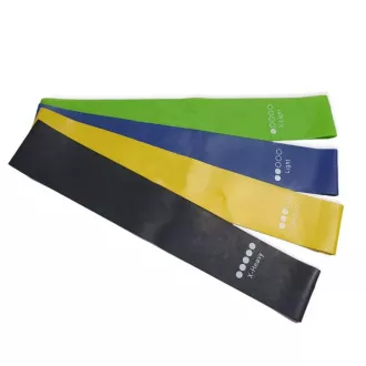 Sada fitness odporových gum, 4 ks Sada fitness odporových gum, 4 ks
