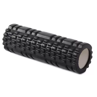 Fitness masážní válec 30x10 cm, Černá Fitness masážní válec 30x10 cm, Černá
