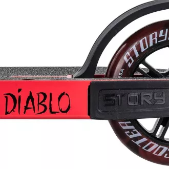 Freestyle koloběžka Story DIABLO Red Black Freestyle koloběžka Story DIABLO Red Black