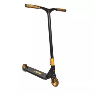 Freestyle koloběžka NKD Rizz Stunt, Černo-zlatá Freestyle koloběžka NKD Rizz Stunt, Černo-zlatá