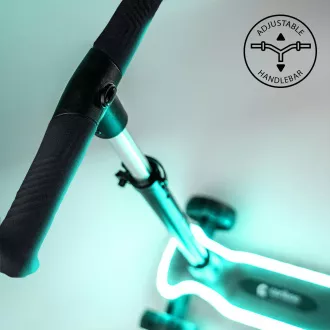 Dětská tříkolová koloběžka Cariboo LEDstar, modrá Dětská tříkolová koloběžka Cariboo LEDstar, modrá