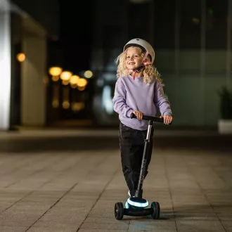 Dětská tříkolová koloběžka Cariboo LEDstar, růžová Dětská tříkolová koloběžka Cariboo LEDstar, růžová