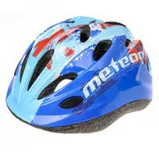Cyklistická dětská přilba MTR BLUE SPLASH, S