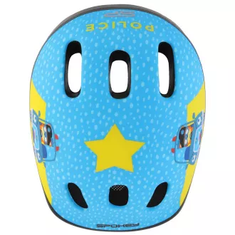 Dětská cyklistická přilba FUN POLICE, 52-56 cm