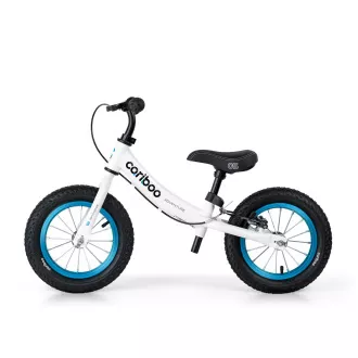 Dětské odrážedlo MOVINO Cariboo ADVENTURE s brzdou, nafukovací kola 12'', bílo-modré Dětské odrážedlo MOVINO Cariboo ADVENTURE s brzdou, nafukovací kola 12'', bílo-modré