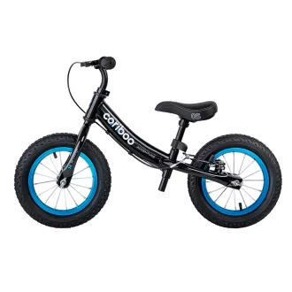 Dětské odrážedlo MOVINO Cariboo ADVENTURE s brzdou, nafukovací kola 12'', černo-modré Dětské odrážedlo MOVINO Cariboo ADVENTURE s brzdou, nafukovací kola 12'', černo-modré