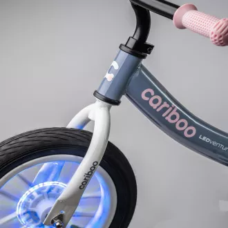 Dětské odrážedlo Cariboo LEDventure, modro-růžové Dětské odrážedlo Cariboo LEDventure, modro-růžové