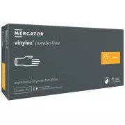 VINYLEX POWDER FREE - Vinylové rukavice (bez pudru) bílé, 100 ks, L