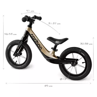 Odrážedlo Cariboo Magnesium Air - BLACK/GOLD Odrážedlo Cariboo Magnesium Air - BLACK/GOLD