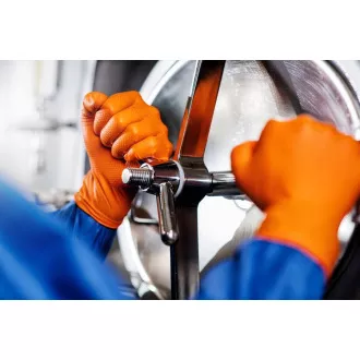 MERCATOR® GOGRIP - Nitrilové rukavice, bez pudru, 50 ks, oranžové, XXL MERCATOR® GOGRIP - Nitrilové rukavice, bez pudru, 50 ks, oranžové, XXL