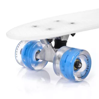 Pennyboard MTR GLOW WHITE 56 cm LED kolečka Pennyboard MTR GLOW WHITE 56 cm LED kolečka
