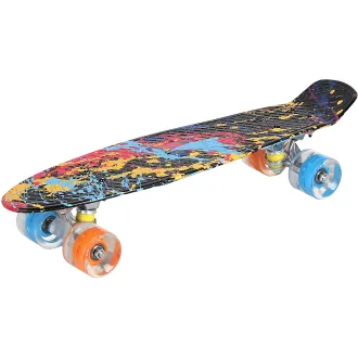 Pennyboard ENERO SPLASH, 56 cm s LED kolečky Pennyboard ENERO SPLASH, 56 cm s LED kolečky