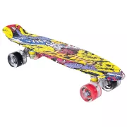 Pennyboard ENERO STREET-ART, 56 cm s LED kolečky