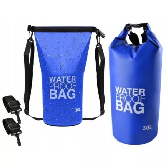 Vodotěsný vak Dry Bag 30 l, Šedá Vodotěsný vak Dry Bag 30 l, Šedá