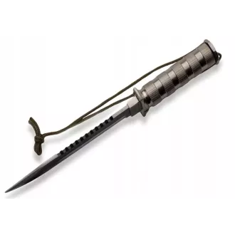 Taktický nůž MILITARY FINKA SURVIVAL 35 cm černý/stříbrný, Stříbrná Taktický nůž MILITARY FINKA SURVIVAL 35 cm černý/stříbrný, Stříbrná