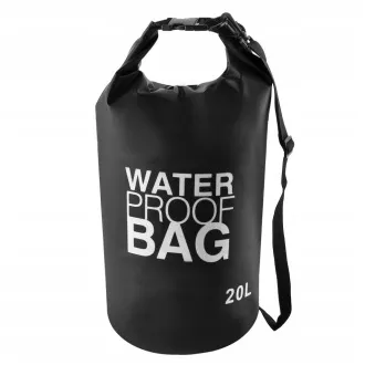 Vodotěsný vak Dry Bag 20 l, Šedá Vodotěsný vak Dry Bag 20 l, Šedá