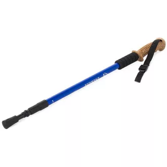 Trekingové hole Nordic Walking s ergonomickou, korkovou rukojetí, 135 cm, 2 ks, Černá Trekingové hole Nordic Walking s ergonomickou, korkovou rukojetí, 135 cm, 2 ks, Černá