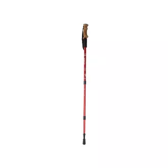 Trekingové hole Nordic Walking s ergonomickou, korkovou rukojetí, 135 cm, 2 ks, Černá Trekingové hole Nordic Walking s ergonomickou, korkovou rukojetí, 135 cm, 2 ks, Černá