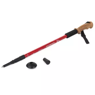 Trekingové hole Nordic Walking s ergonomickou, korkovou rukojetí, 135 cm, 2 ks, Modrá Trekingové hole Nordic Walking s ergonomickou, korkovou rukojetí, 135 cm, 2 ks, Modrá