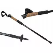 Trekingové hole Nordic Walking s korkovou rukojetí, 135 cm, 2 ks, Modrá