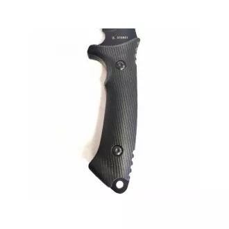 Kandar Turistický nůž, černý, 29 cm Kandar Turistický nůž, černý, 29 cm