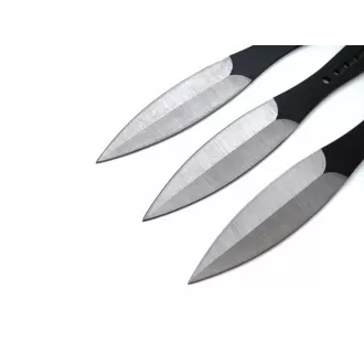 Sada vrhacích nožů s pouzdrem, 23 cm, 3 ks Sada vrhacích nožů s pouzdrem, 23 cm, 3 ks