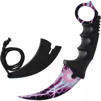 Skládací nůž KARAMBIT CS:GO 19,5 cm, Hyper Beast Skládací nůž KARAMBIT CS:GO 19,5 cm, Hyper Beast