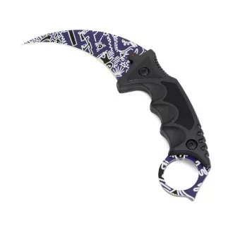 Skládací nůž KARAMBIT CS:GO 19,5 cm, Vzor:Žralok Skládací nůž KARAMBIT CS:GO 19,5 cm, Vzor:Žralok