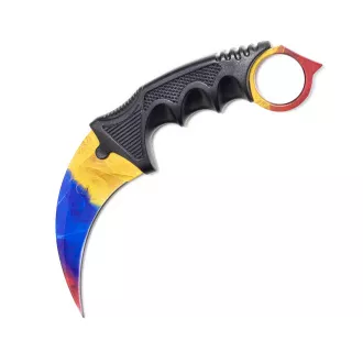 Skládací nůž KARAMBIT CS:GO 19,5 cm, Vzor:Žralok Skládací nůž KARAMBIT CS:GO 19,5 cm, Vzor:Žralok