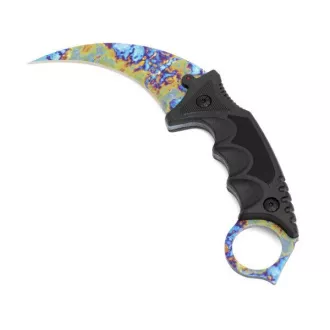 Skládací nůž KARAMBIT CS:GO 19,5 cm, Vzor:Žralok Skládací nůž KARAMBIT CS:GO 19,5 cm, Vzor:Žralok