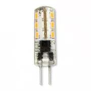 TESLA - LED G4001540-1S, žárovka G4, 1,5W, 12V, 90lm, 10 000h, 4000K studená bílá, 360°