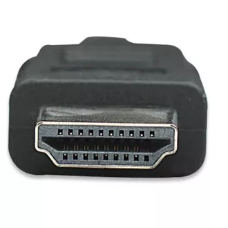 MANHATTAN kabel HDMI s Ethernetem, stíněný, 1m, Black MANHATTAN kabel HDMI s Ethernetem, stíněný, 1m, Black