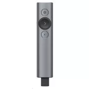 Logitech prezentér Spotlight Plus, Bezdrátový, Bluetooth, tmavě šedá