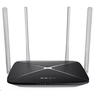 MERCUSYS AC12 WiFi5 router (AC1200, 2, 4GHz/5GHz, 3x100Mb/s LAN, 1x100Mb/s WAN) MERCUSYS AC12 WiFi5 router (AC1200, 2, 4GHz/5GHz, 3x100Mb/s LAN, 1x100Mb/s WAN)