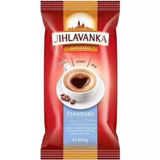 Káva Jihlavanka standard extra jemná mletá 150g Káva Jihlavanka standard extra jemná mletá 150g