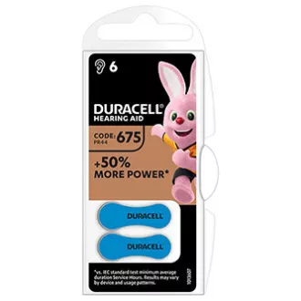 Duracell Jednorázová zinkovzdušná baterie ZA, 6-pack Duracell Jednorázová zinkovzdušná baterie ZA, 6-pack