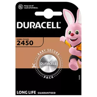 Duracell Jednorázová lithiová baterie CR2450, 1-pack Duracell Jednorázová lithiová baterie CR2450, 1-pack