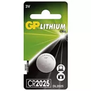 GP Jednorázová lithiová baterie CR2025, 1-pack