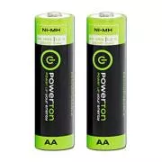 Powerton ENERGY RECHARGE Nabíjecí Ni-MH baterie AA, 2-pack