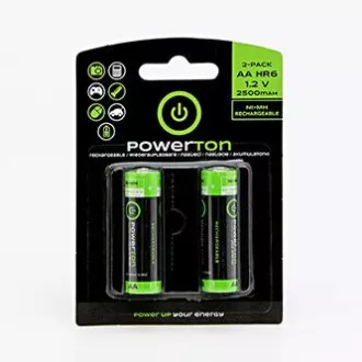 Powerton ENERGY RECHARGE Nabíjecí Ni-MH baterie AA, 2-pack Powerton ENERGY RECHARGE Nabíjecí Ni-MH baterie AA, 2-pack