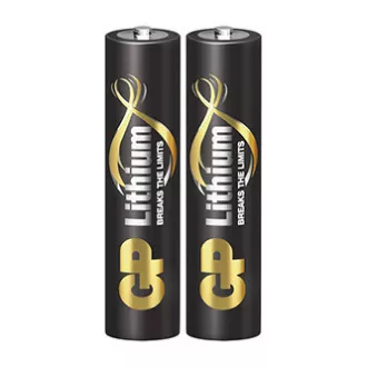 GP Jednorázová lithiová baterie AAA, 2-pack GP Jednorázová lithiová baterie AAA, 2-pack