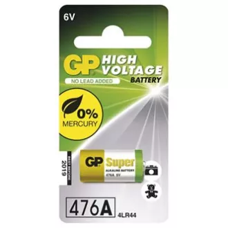 GP Jednorázová alkalická baterie 4LR44, 1-pack GP Jednorázová alkalická baterie 4LR44, 1-pack