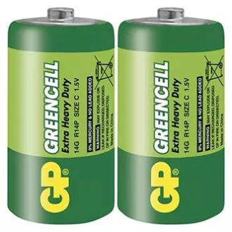GP Jednorázová zinkochloridová baterie C, 2-pack GP Jednorázová zinkochloridová baterie C, 2-pack