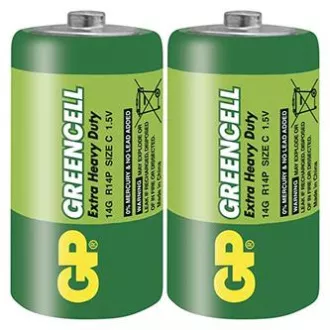GP Jednorázová zinkochloridová baterie C, 2-pack GP Jednorázová zinkochloridová baterie C, 2-pack