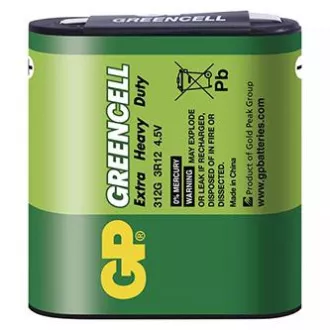GP Jednorázová zinkochloridová baterie 3R12, 1-pack GP Jednorázová zinkochloridová baterie 3R12, 1-pack