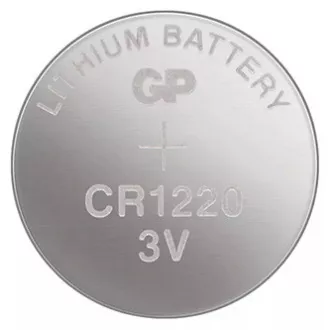 GP Jednorázová lithiová baterie CR1220, 5-pack