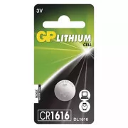 GP Jednorázová lithiová baterie CR1616, 1-pack