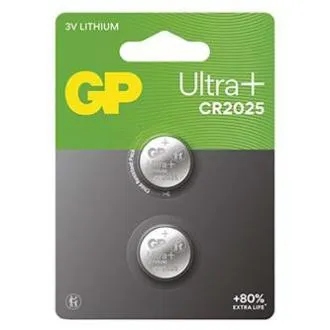 GP Jednorázová lithiová baterie CR2025, 2-pack GP Jednorázová lithiová baterie CR2025, 2-pack